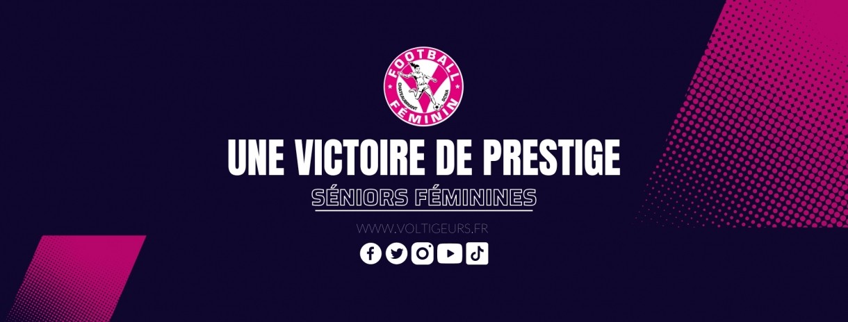 Une victoire de prestige pour les Séniors Féminines 