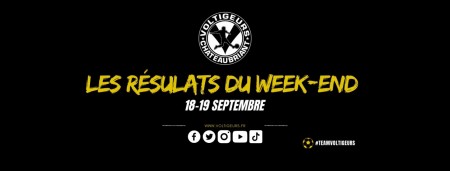 Les résultats du Week-End ! 