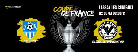 COUPE DE FRANCE : NOUS CONNAISSONS NOTRE ADVERSAIRE ! 