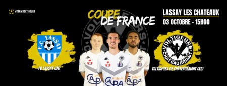 COUPE DE FRANCE : Les Voltigeurs débutent la compétition à Lassay-Les-Châteaux ! 