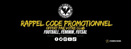 Rappel Code Promotionnel