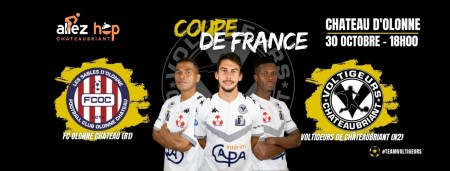 Coupe de France - Les Voltigeurs se déplacent en terre vendéenne !