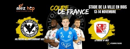 Coupe de France - La Roche VF pour le 7ème tour! 