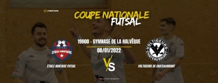 64ème de coupe de France de Futsal ce samedi !