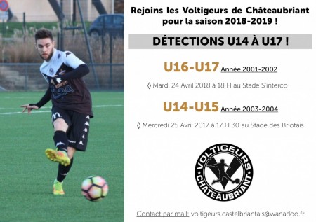 Détection U14 à U17