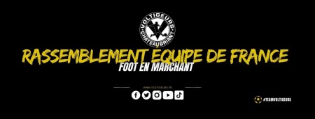 Rassemblement équipe de France de foot en marchant !