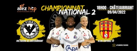 Les Voltigeurs reçoivent Blois Football 41 ! 