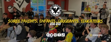 Soirée parents, enfants, dirigeants et éducateurs !