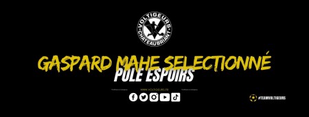 Gaspard MAHE intègre le pôle espoirs !