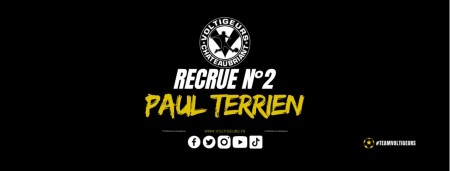Paul Terrien rejoint les Voltigeurs ! 
