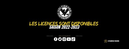 Les licences 2022-2023 sont désormais disponibles !