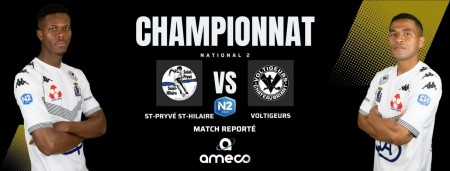 St-Pryvé St-Hilaire - Voltigeurs / Match reporté