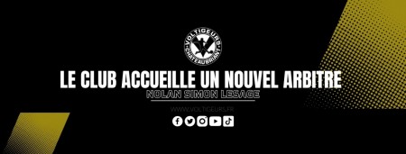 Le club accueille un nouvel arbitre