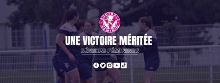 Une victoire méritée pour les Séniors Féminines