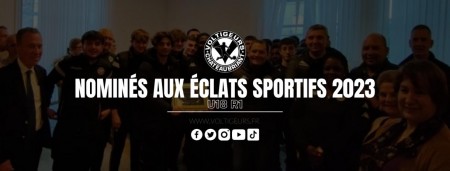 Les U18 nominés aux éclats sportifs 2023