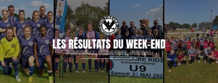 Les résultats du week-end !