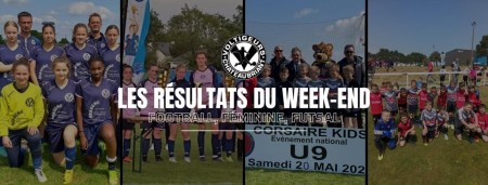 Les résultats du week-end