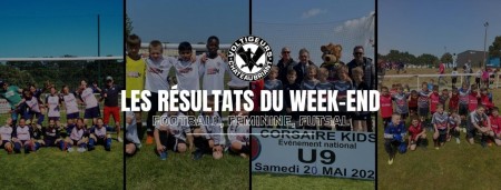 Les résultats du week-end !