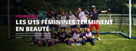 Clap de fin pour les U15 Féminines !