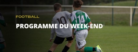 Le programme du week-end !