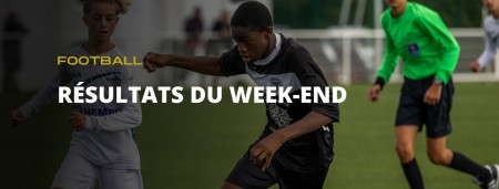 Les résultats du week-end !