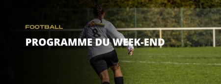 Le programme du week-end !