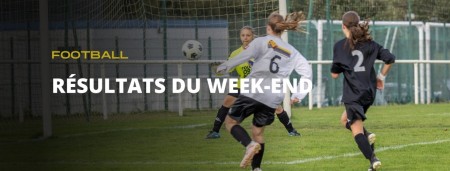 Les résultats du week-end !