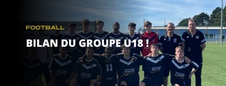 Bilan de notre catégorie U18 !