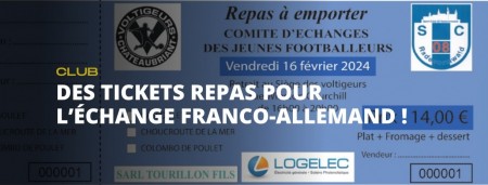 Des tickets repas pour l'échange franco-allemand !