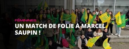 Nos féminines au Stade Marcel Saupin !