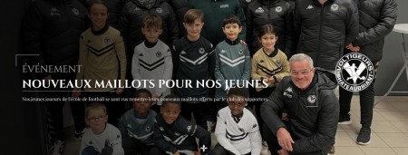 Nouveaux maillots pour nos jeunes !