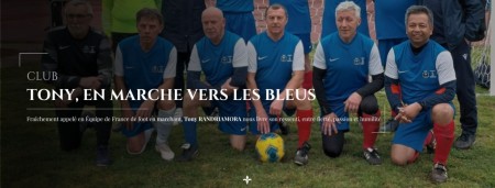 Tony, en marche vers les Bleus