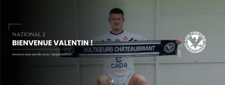 Bienvenue Valentin MIROUX