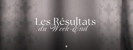 Les résultats du week-end