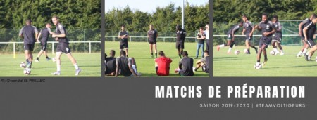 Calendrier et résultats des matchs de préparation