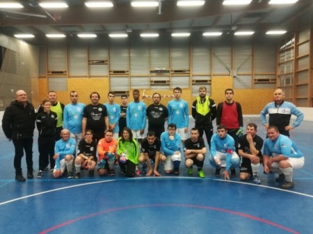 La section futsal adaptée rencontre Saint Nazaire !