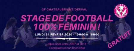 STAGE DE FOOTBALL FÉMININ ! 