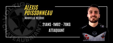 Bienvenue à Alexis POISSONNEAU, nouvelle recrue du groupe N2 !