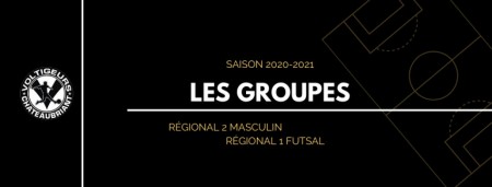 Les groupes des seniors R2 et de la R1 FUTSAL sont tombés !