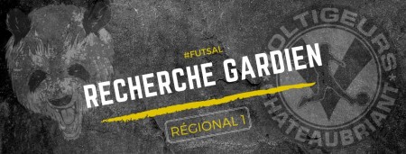 Le futsal recherche un gardien !