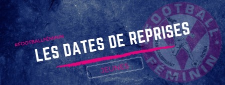 Les dates de reprise pour l'école de football féminine !