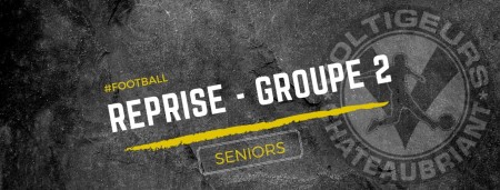 C'est la reprise pour le groupe 2 SENIORS