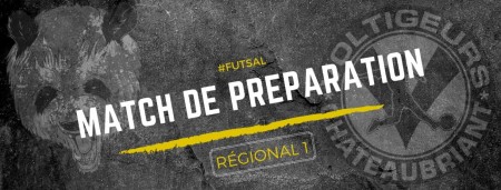 Premier match de préparation pour le futsal !