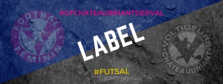 Le futsal et le GF Châteaubriant/Derval ont reçu leur label !