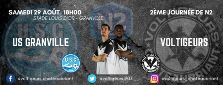 Le match de la semaine: US Granville - Voltigeurs 