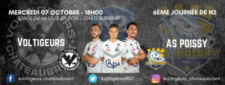 Voltigeurs - AS Poissy encore une nouvelle date !