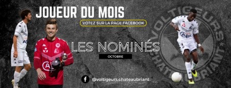 VOTEZ POUR LE JOUEUR DU MOIS ! 