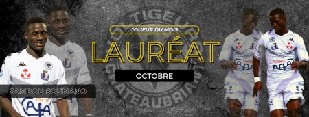 SAMBOU SOUMANO, LAURÉAT DU MOIS D'OCTOBRE !