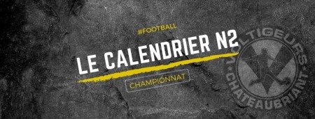 Le calendrier de la reprise du championnat N2 !