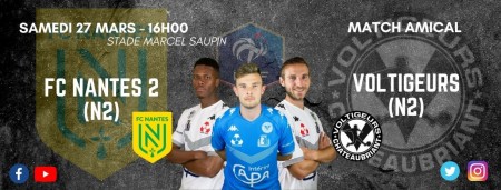 Deuxième match amical face au FC Nantes